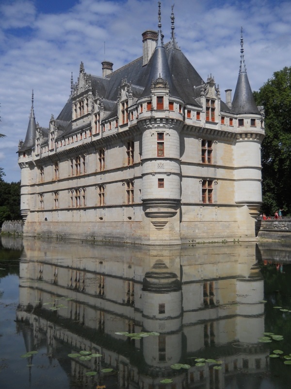 The castle of Azay-le-Rideau