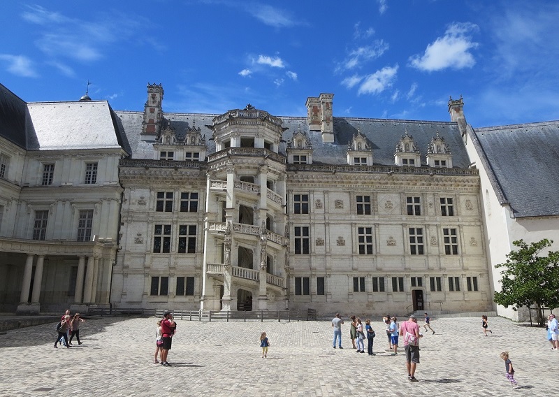 Escalier du château de Blois Aile Francois 1er