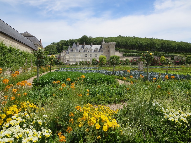 Castillo de Villandry y sus jardines